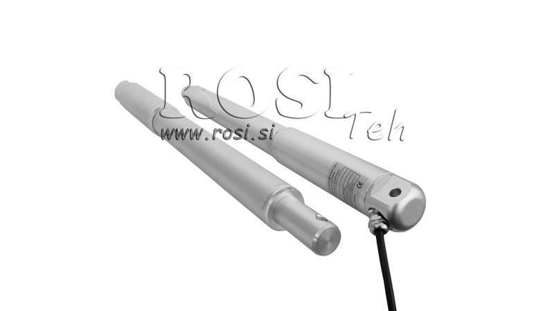 ELEKTRIČNI CILINDER 12V 150kg-5mm/sek HOD 600mm