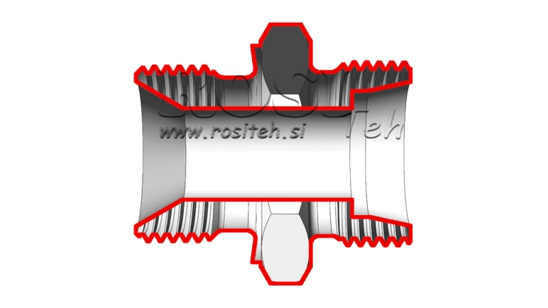 ΥΔΡΑΥΛΙΚΗ ΔΙΠΛΗ ΒΑΛΒΙΔΑ AL15-BSP1/2