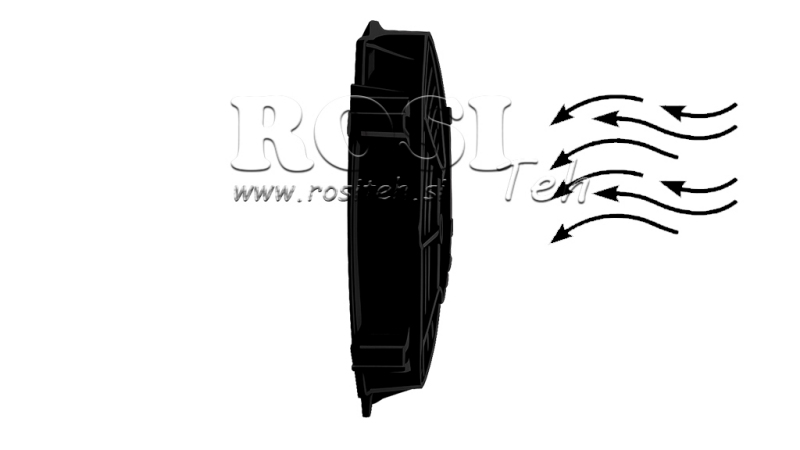 VENTILATOR AKSIALNI 280mm POTISNI 24V