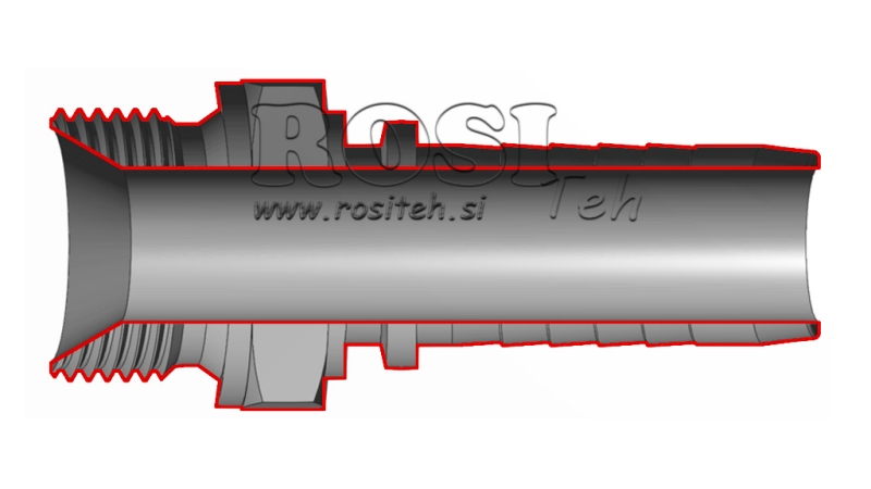 HIDRAVLIČNI PRIKLJUČEK BSP MOŠKI DN32-M45X1,5