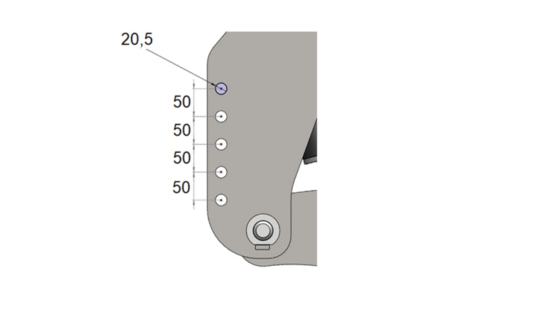 UNIVERZALNI KIT PREDNJA ČELNA HIDRAVLIKA 2KAT ZA TRAKTOR 1500kg
